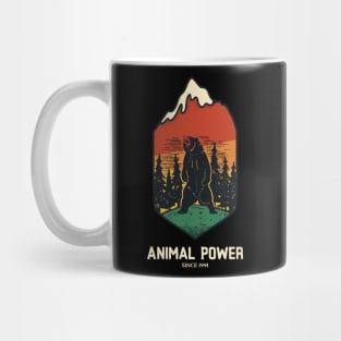 Animal Bear Power Mug